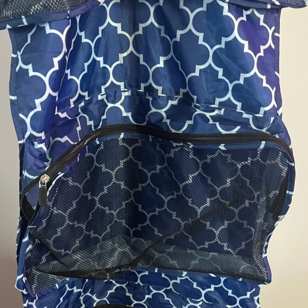 Navy Blue Hanging Organizer
